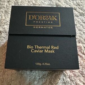 $4,000 retail — caviar and 24K gold mask — D’OR24K prestige